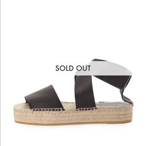 Brand New, Vince Elise Espadrille, Black Sz 6